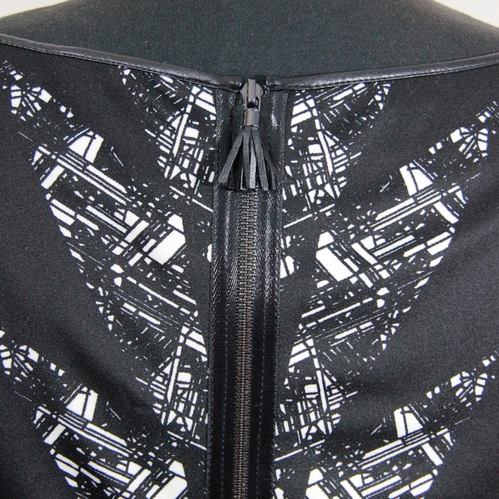Tahari black and white dress - Picture 3 of 4